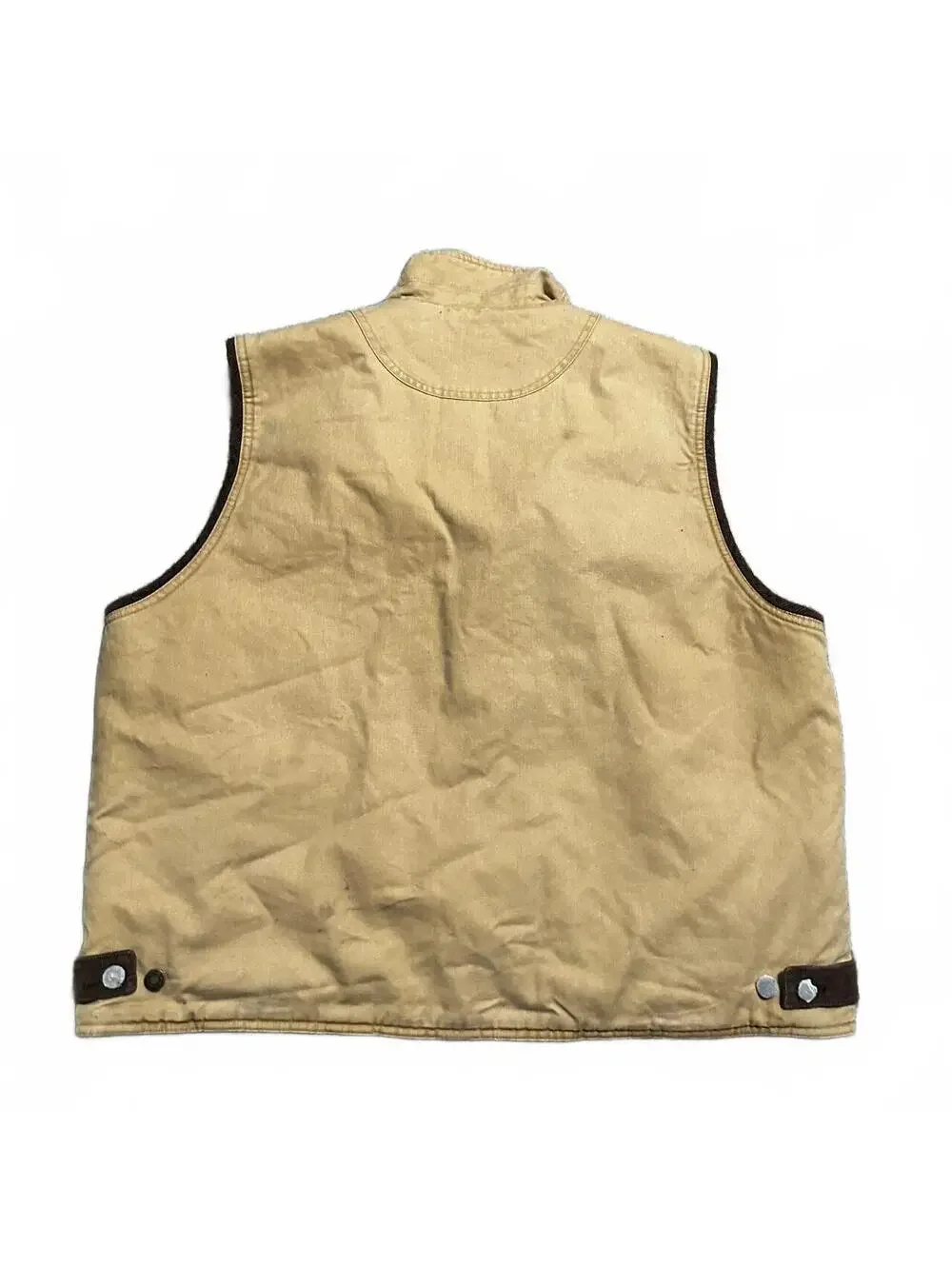 Wrangler Brown and Tan Workwear Vest size XL
